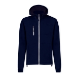 Softshell-Jacke mit hohem Kragen mit Mikrofleece-Innenseite, 300 g/m2 farbe marineblau erste Ansicht