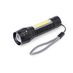 Wiederaufladbare Taschenlampe mit 1 LED-Licht und 10 COB-Lichtern