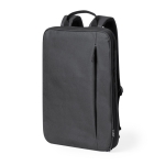 Ausziehbarer Laptop-Rucksack aus RPET und Trolleyhalter, 15” zweite Ansicht