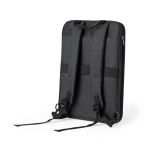 Ausziehbarer Laptop-Rucksack aus RPET und Trolleyhalter, 15” vierte Ansicht