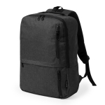 Laptop-Rucksack aus RPE mit 3 Vordertaschen, 15'' farbe schwarz erste Ansicht