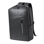 Laptop-Rucksack aus Kunstleder mit Trolley-Halterung, 15” zweite Ansicht