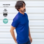 Atmungsaktives technisches Poloshirt aus 100 % Polyester mit 3 Knöpfen farbe weiß