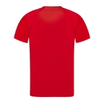 Technisches T-Shirt aus 100 % atmungsaktivem Polyester, 135 g/m2 farbe rot vierte Ansicht