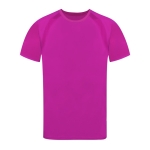 Technisches T-Shirt aus 100 % atmungsaktivem Polyester, 135 g/m2 farbe pink erste Ansicht