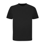 Technisches T-Shirt aus 100 % mikroperforiertem Polyester, 135 g/m2 farbe schwarz erste Ansicht