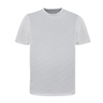 Technisches T-Shirt aus 100 % mikroperforiertem Polyester, 135 g/m2 farbe weiß erste Ansicht