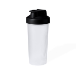 Transparenter Shaker mit farbigem Schraubverschluss und Filter, 800 ml farbe schwarz erste Ansicht