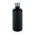 Auslaufsichere Flasche aus recyceltem Edelstahl, 800 ml farbe schwarz