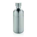 Auslaufsichere Flasche aus recyceltem Edelstahl, 800 ml farbe silber Ansicht mit Druckbereich