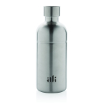 Auslaufsichere Flasche aus recyceltem Edelstahl, 800 ml farbe silber