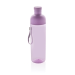 Flasche aus RPET mit abnehmbarem Deckel und Tragegriff, 600 ml farbe violett