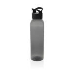 Flasche aus RPET mit Schraubverschluss, 650 ml farbe schwarz