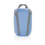 Rucksack im jugendlichen RPET-Design für Laptop, 14” farbe cyan-blau zweite Ansicht