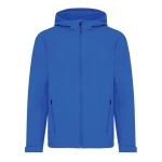 Herren Softshell-Jacke Casual Fit mit Logo bedrucken, Iqoniq, 300 g/m2 farbe köngisblau