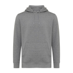 Unisex Sweatshirt aus recycelter Baumwolle Slim Fit, Iqoniq, 280 g/m2 farbe aschgrau