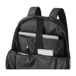 Rucksack aus wasserabweisendem Polyester mit Anti-Diebstahl-Tasche farbe schwarz zweites Detailbild