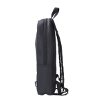 Laptop-Rucksack aus RPET 600D mit Vordertasche,15” farbe schwarz vierte Ansicht