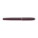 Monochromer Metallic-Tintenroller im Etui mit schwarzer Parker-Tinte farbe bordeaux vierte Ansicht