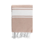 Pareo aus Baumwolle und Polyester für 2 Personen, 200 g/m2 farbe beige erste Ansicht