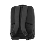 Wasserdichter Anti-Diebstahl-Rucksack aus recyceltem Polyester farbe schwarz Detailbild 7