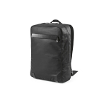 Rucksack aus recycelter Baumwolle, 340 g/m2 farbe schwarz