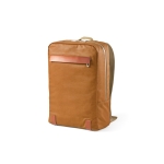 Rucksack aus recycelter Baumwolle, 340 g/m2 farbe camel