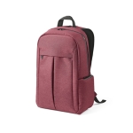 22L-Rucksack aus recyceltem Nylon mit wasserdichten Reißverschlüssen, 16,5” farbe bordeaux