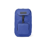 Wasserabweisender Rucksack aus Recycling-Baumwolle, 240 g/m2 farbe blau Ansicht von vorne