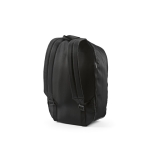 Rucksack aus RPET mit Laptopfach und reflektierenden Streifen, 18 L farbe schwarz zweite Ansicht