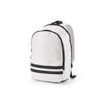 Rucksack aus RPET mit Laptopfach und reflektierenden Streifen, 18 L farbe weiß