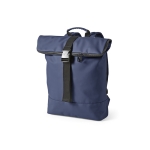 PC-Rucksack aus recyceltem Leder mit gepolsterter Rückseite, 15,6” farbe blau