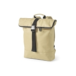 PC-Rucksack aus recyceltem Leder mit gepolsterter Rückseite, 15,6” farbe beige