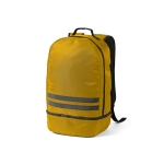 RPET-Rucksack mit reflektierenden Streifen und Schuhfach, 25 L farbe dunkelgelb