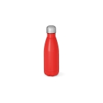 Flasche aus recyceltem Edelstahl mit mattem Finish, 400 ml farbe rot