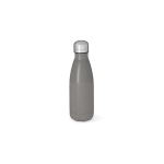 Flasche aus recyceltem Edelstahl mit mattem Finish, 400 ml farbe grau