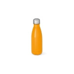 Flasche aus recyceltem Edelstahl mit mattem Finish, 400 ml farbe orange