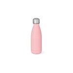 Flasche aus recyceltem Edelstahl mit mattem Finish, 400 ml farbe rosa