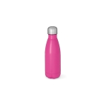 Flasche aus recyceltem Edelstahl mit mattem Finish, 400 ml farbe pink