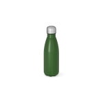 Flasche aus recyceltem Edelstahl mit mattem Finish, 400 ml farbe militärgrün