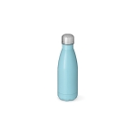 Flasche aus recyceltem Edelstahl mit mattem Finish, 400 ml farbe hellblau