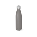 Trinkflasche aus recyceltem Edelstahl im matten Design, 770 ml farbe grau