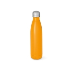 Trinkflasche aus recyceltem Edelstahl im matten Design, 770 ml farbe orange