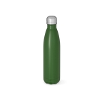 Trinkflasche aus recyceltem Edelstahl im matten Design, 770 ml farbe militärgrün