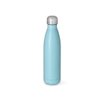 Trinkflasche aus recyceltem Edelstahl im matten Design, 770 ml farbe hellblau