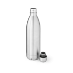 Glänzende Thermoflasche aus recyceltem Edelstahl, 1 L farbe silber zweite Ansicht