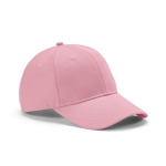 6-Panel-Kappe aus recycelter Baumwolle mit Metallschnalle, 280 g/m2 farbe rosa