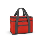 RPET-Thermotasche mit zwei Fächern als Sommer-Merchandising, 10 L farbe rot