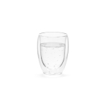 Doppelwandiger Becher aus Borosilikatglas, 300 ml farbe transparent zweite Ansicht