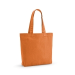 Tasche aus recycelter Baumwolle und RPET, 180 g/m2 farbe orange